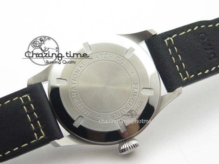 MIROTIME 0224 Pilot Mark XVI “Father & Son 2012” MK Maker SS Sliver Dial A2892 On Black Leather Strap Attractive 7373